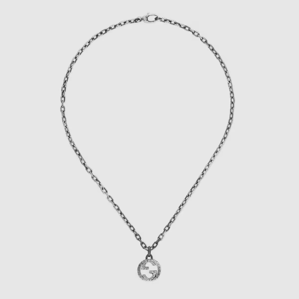 Gucci Interlocking Pendant Necklace